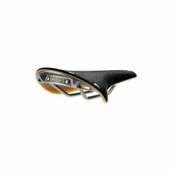 Brooks Sattel Cambium C17 Herren, Schwarz / Natural Mit Natural Gummi, Masse: 283x162x52mm