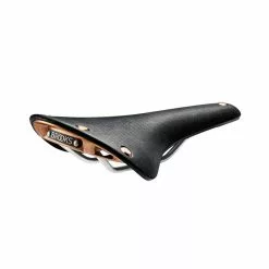 Brooks Sattel Cambium C17, Organic, Black/Black Rubber Aluminium Frame