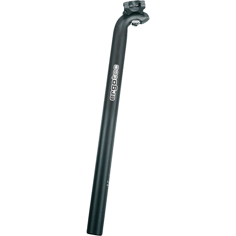 Ergotec Sattelstütze, HOOK 25.4 X 400mm Versatz:25 L4 AL6061 Black-sand
