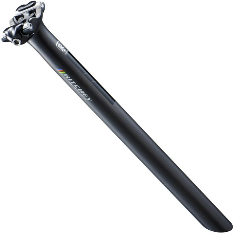 Ritchey Sattelstütze WCS Carbon ZERO 31.6mm, UD Carbon Matt, 0mm Setback, Single Bolt, 400mm