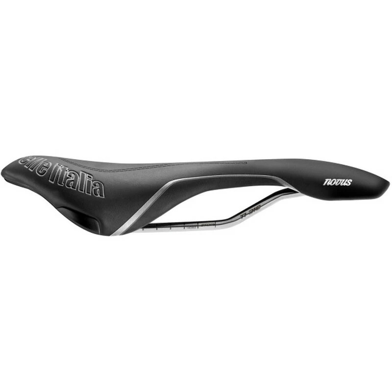 Selle Italia NOVUS Endurance Superflow L, TI316 Tube 7mm, Fibra-Tek, Schwarz – Bild 2