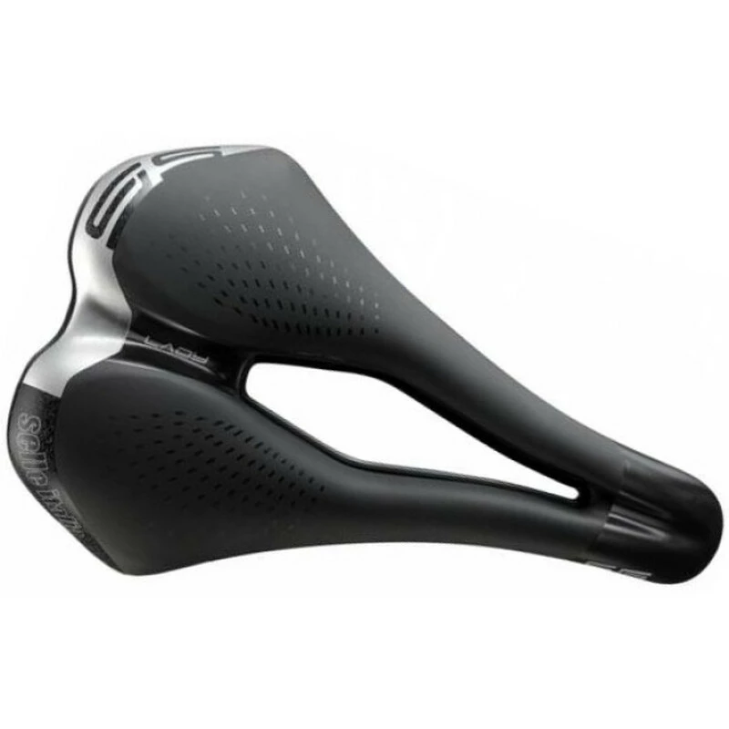 Selle Italia S5 Lady Superflow S, FeC Alloy 7mm, Soft-Tek, Schwarz