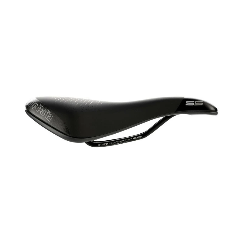 Selle Italia S5 Superflow S, FeC Alloy 7mm, Soft-Tek, Schwarz – Bild 2