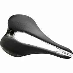 Selle Italia SLR BOOST Endurance Superflow L, Ti316 Rail 7mm, Schwarz