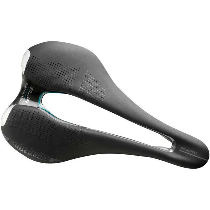 Selle Italia SLR BOOST Gravel Superflow L, Ti316 Rail 7mm, Schwarz