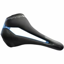 Selle Italia X-LR E-Bike Superflow L, Ti316 Rail 7mm, Fibra-Tek, Schwarz-blau