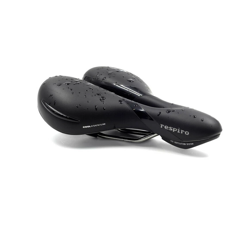 Selle Royal RESPIRO Moderate Sattel, Damen, Schwarz 263x199mm, Sitzpostition Moderate = Ca. 60° Neigung – Bild 2