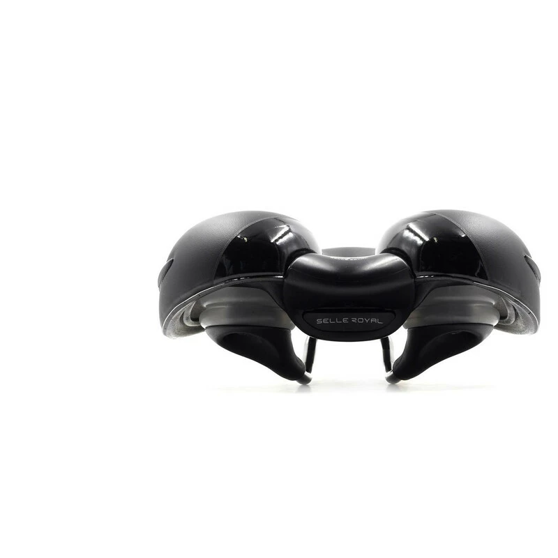 Selle Royal RESPIRO Moderate Sattel, Damen, Schwarz 263x199mm, Sitzpostition Moderate = Ca. 60° Neigung – Bild 4