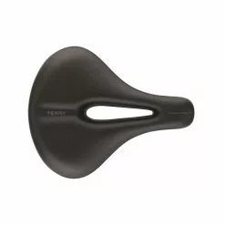 Terry Sattel Anatomica Flex Gel Man Mit &Ouml;ffnung Schwarz