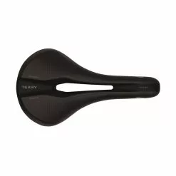 Terry Sattel Fisio Flex Gel Man Mit &Ouml;ffnung Black