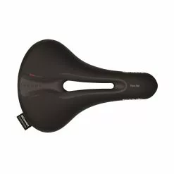 Terry Sattel Fisio Flex Gel Max Lady Mit &Ouml;ffnung Black