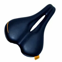 Velo Sattel Plush Pump OW 174x252mm, Stahl, Kunststoff, Schwarz